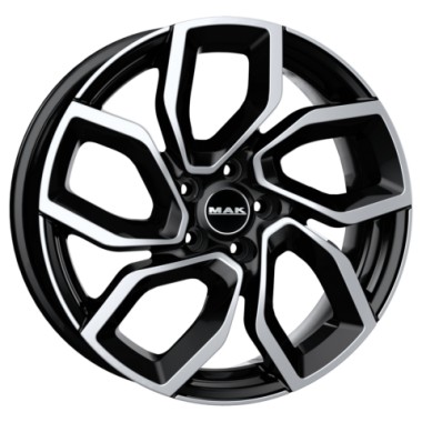 Диск MAK Apollo 18x7 5x108 ET45 DIA65 BLACK MIRROR