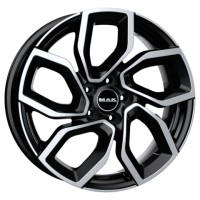 Диск MAK Apollo 18x7 5x108 ET45 DIA65 BLACK MIRROR