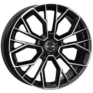 Диск MAK Stilo 21x10 5x112 ET19 DIA66 BLACK MIRROR
