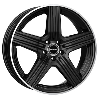 Диск MAK Lewis 18x9 5x112 ET30 DIA66 GLOSS BLACK MIRROR RING