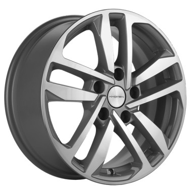 Диск Khomen 1612 16x6.5 5x114.3 ET45 DIA67.1 F-SILVER-FP