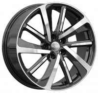 Диск K&K КС1111 18x7 5x114 ET37 DIA66 АЛМАЗ ЧЕРНЫЙ