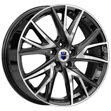 Диск K&K Кайлас 18x6.5 5x108 ET50 DIA60.1 АЛМАЗ ЧЕРНЫЙ