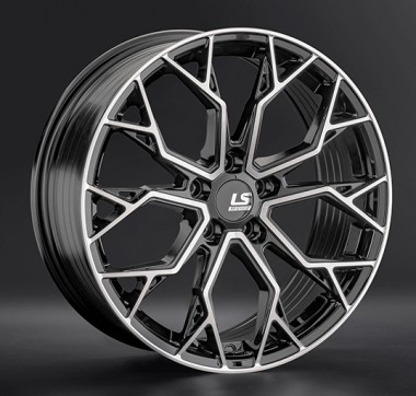 Диск LS wheels FlowForming RC61 18x8 5x120 ET40 DIA74 BKF