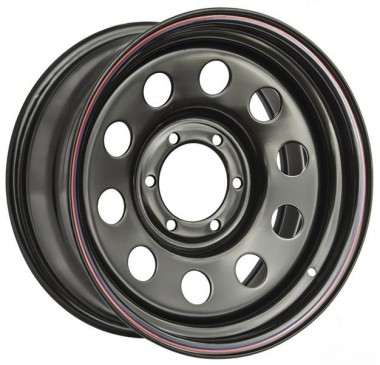 Диск Off-Road-Wheels Black 17x8 6x139 ET20 DIA110 ЧЕРНЫЙ