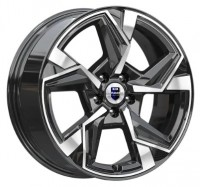Диск K&K Кайан (КС1012) 18x7.5 5x114.3 ET37 DIA66.1 АЛМАЗ ЧЕРНЫЙ Диск K&K Кайан (КС1012) 18x7.5 5x114.3 ET37 DIA66.1 АЛМАЗ ЧЕРНЫЙ