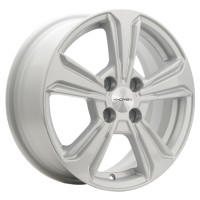 Диск Khomen 1502 15x6 4x100 ET45 DIA56.6 F-SILVER Диск Khomen 1502 15x6 4x100 ET45 DIA56.6 F-SILVER