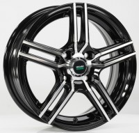 Диск Megami MGM-1 15x6 4x114.3 ET40 DIA66.1 BKF Диск Megami MGM-1 15x6 4x114.3 ET40 DIA66.1 BKF