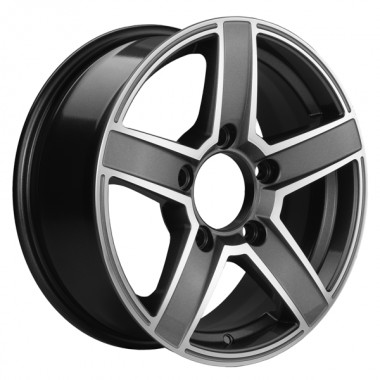 Диск Khomen 1614 16x6.5 5x139.7 ET35 DIA98.5 GRAY-FP
