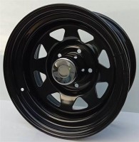Диск Off-Road-Wheels Black 15x8 5x114.3 ET0 DIA84 BLACK Диск Off-Road-Wheels Black 15x8 5x114.3 ET0 DIA84 BLACK