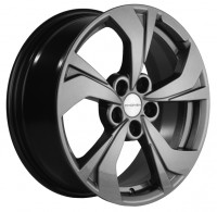 Диск Khomen 1724 17x7 5x114.3 ET45 DIA60.1 GRAY Диск Khomen 1724 17x7 5x114.3 ET45 DIA60.1 GRAY