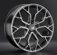 Диск LS wheels FlowForming RC61 18x8 5x120 ET20 DIA74.1 BKF Диск LS wheels FlowForming RC61 18x8 5x120 ET20 DIA74.1 BKF