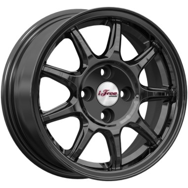 Диск iFree Эвил 14x5.5 4x98 ET35 DIA58.5 BK