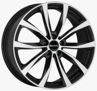Диск MAK WOLF 17x7.5 5x110 ET30 DIA65.1 BLACK MIRROR