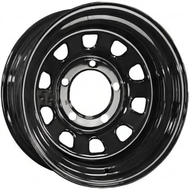 Диск Zepp Semicircle 15x6.5 5x139.7 ET30 DIA98.5 GLOSS BLACK