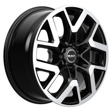 Диск MAK Gravel 17x7.5 6x139.7 ET38 DIA67.1 BLACK MIRROR