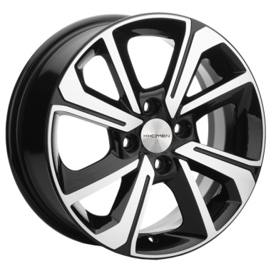 Диск Khomen 1501 15x6 4x100 ET39 DIA56.6 BLACK-FP