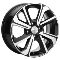 Диск Khomen 1501 15x6 4x100 ET39 DIA56.6 BLACK-FP Диск Khomen 1501 15x6 4x100 ET39 DIA56.6 BLACK-FP