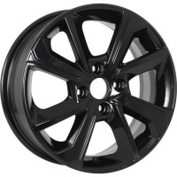 Диск Khomen 1501 15x6 4x100 ET45 DIA56.6 BLACK Диск Khomen 1501 15x6 4x100 ET45 DIA56.6 BLACK