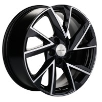 Диск Khomen 1714 17x7 5x108 ET43 DIA65.1 BLACK-FP Диск Khomen 1714 17x7 5x108 ET43 DIA65.1 BLACK-FP