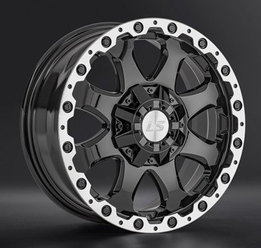 Диск LS wheels LS1375 17x8 6x139.7 ET36 DIA100.1 BKL