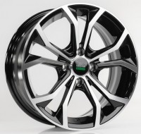 Диск Megami MGM-33 15x6.5 4x100 ET40 DIA60.1 BKF Диск Megami MGM-33 15x6.5 4x100 ET40 DIA60.1 BKF