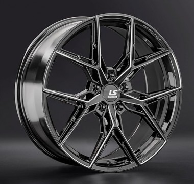 Диск LS wheels FlowForming RC82 20x8.5 5x108 ET38 DIA65.1 BK+SSF
