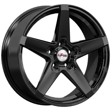 Диск iFree Токен 17x6.5 5x108 ET33 DIA60.1 BK