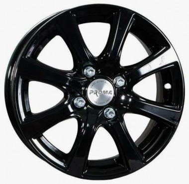 Диск Прома Колизей 15x6 5x114.3 ET46 DIA67.1 ЧЕРНЫЙ