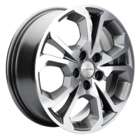 Диск Khomen 1711 17x6.5 5x114.3 ET50 DIA64.1 GRAY-FP Диск Khomen 1711 17x6.5 5x114.3 ET50 DIA64.1 GRAY-FP