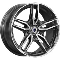 Диск K&K Бартон 17x8 5x114 ET45 DIA60 АЛМАЗ ЧЕРНЫЙ
