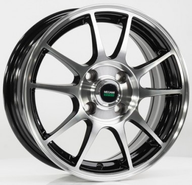 Диск Megami MGM-5 15x6 5x114.3 ET38 DIA67.1 BKF