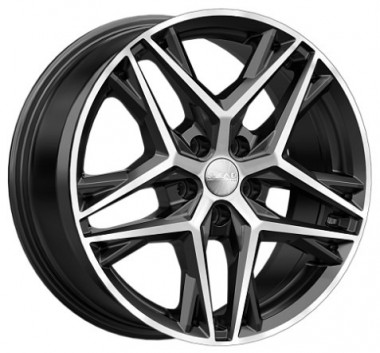 Диск Скад Челси 18x8 5x112 ET38 DIA66.6 АЛМАЗ БАРХАТ НОВЫЙ