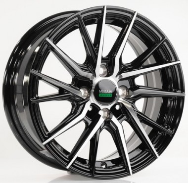 Диск Megami MGM-26 14x6 5x100 ET35 DIA57.1 BKF