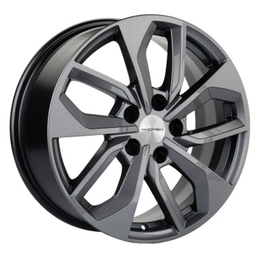Диск Khomen 1703 17x7 5x108 ET40 DIA54.1 GRAY