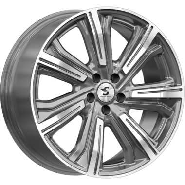 Диск Premium Series Kleemann (КР1067) 20x8.5 5x108 ET39 DIA60.1 DIAMOND GLOSS GRAPHITE