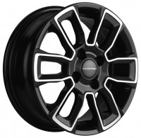 Диск Khomen KHW1406 14x5.5 4x98 ET35 DIA58.5 BLACK-FP