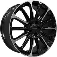 Диск Khomen KHW1910 19x7.5 5x108 ET46 DIA63.4 BLACK-FP