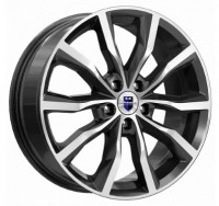 Диск Скад Портер 18x7 5x110 ET35 DIA65 АЛМАЗ ЧЕРНЫЙ