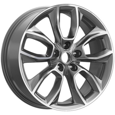 Диск Premium Series КР001 18x7 5x114.3 ET40 DIA66.6 DIAMOND GLOSS GRAPHITE