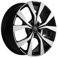 Диск Khomen 1906 19x7 5x114.3 ET40 DIA66.6 BLACK-FP