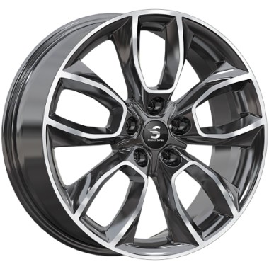 Диск Premium Series КР001 18x7.5 5x114.3 ET45 DIA66.1 DIAMOND BLACK GRIS