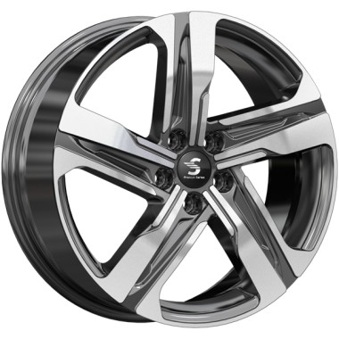 Диск Premium Series КР004 19x7.5 5x114.3 ET49 DIA67.1 DIAMOND GROSS GRAPHITE