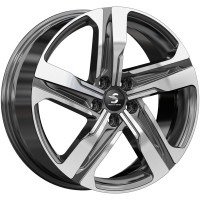 Диск Premium Series КР004 19x7.5 5x114.3 ET49 DIA67.1 DIAMOND GROSS GRAPHITE