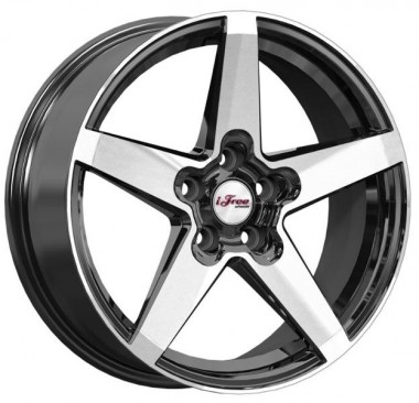 Диск iFree Токен 17x6.5 5x108 ET36 DIA60.1 БЛЭК ДЖЕК