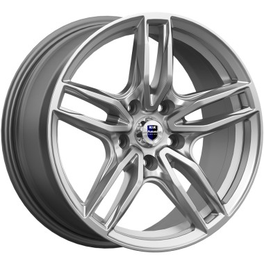 Диск K&K Бартон 17x8 5x112 ET26 DIA66.6 ДАРК ПЛАТИНУМ