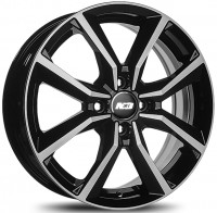 Диск N2O V2271 16x6 4x100 ET37 DIA67.1 BFP
