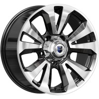 Диск K&K Ла-Пас (КС897) 18x8 5x139.7 ET30 DIA108.5 АЛМАЗ ЧЕРНЫЙ