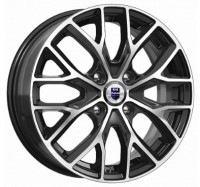 Диск K&K Лилиом-оригинал 16x6 4x108 ET37.5 DIA63.3 АЛМАЗ ЧЕРНЫЙ