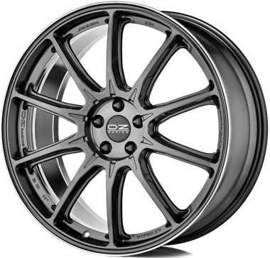 Диск OZ Hyper XT HLT 21x9 5x112 ET37 DIA79 STAR GRAPHITE DIAMOND LIP